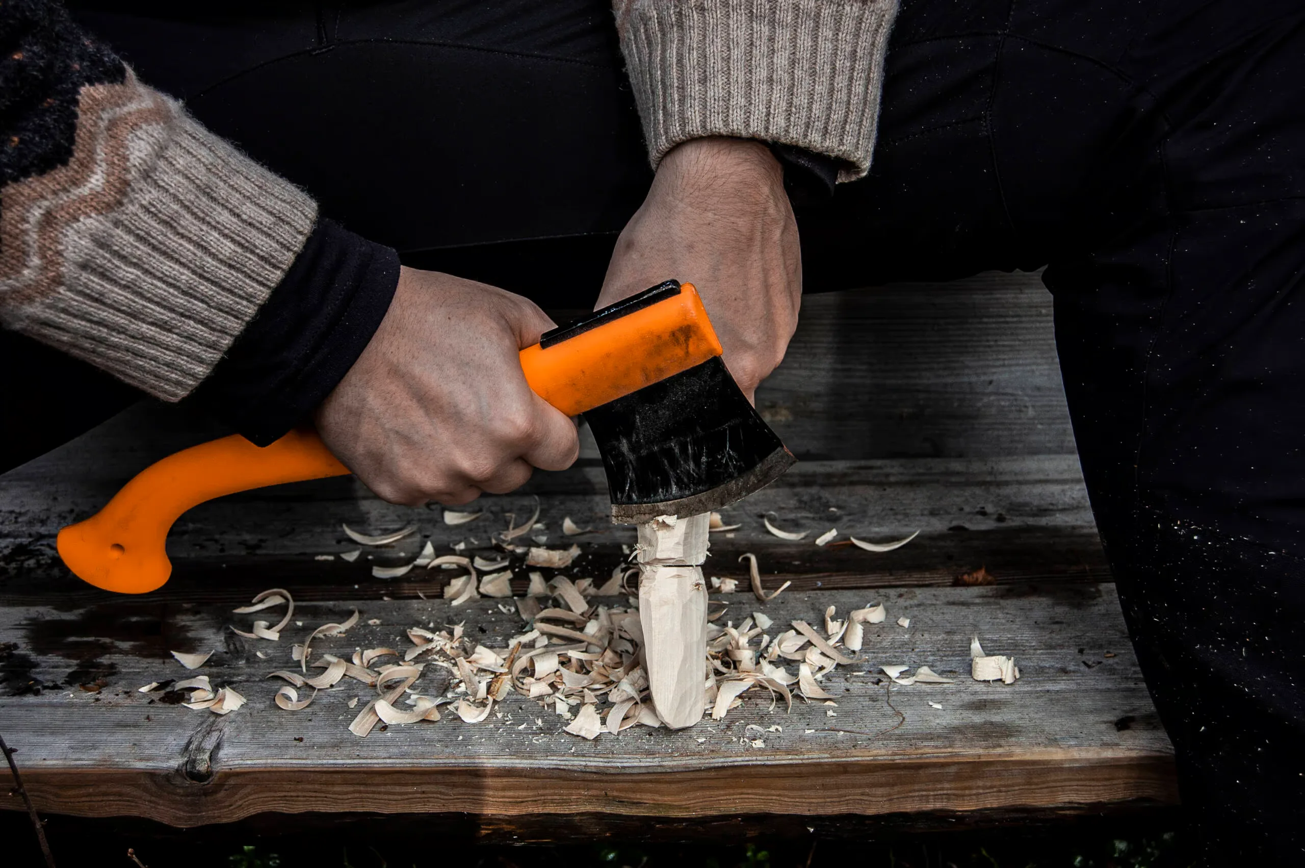 “Morakniv yxan? Är det något att ha?”