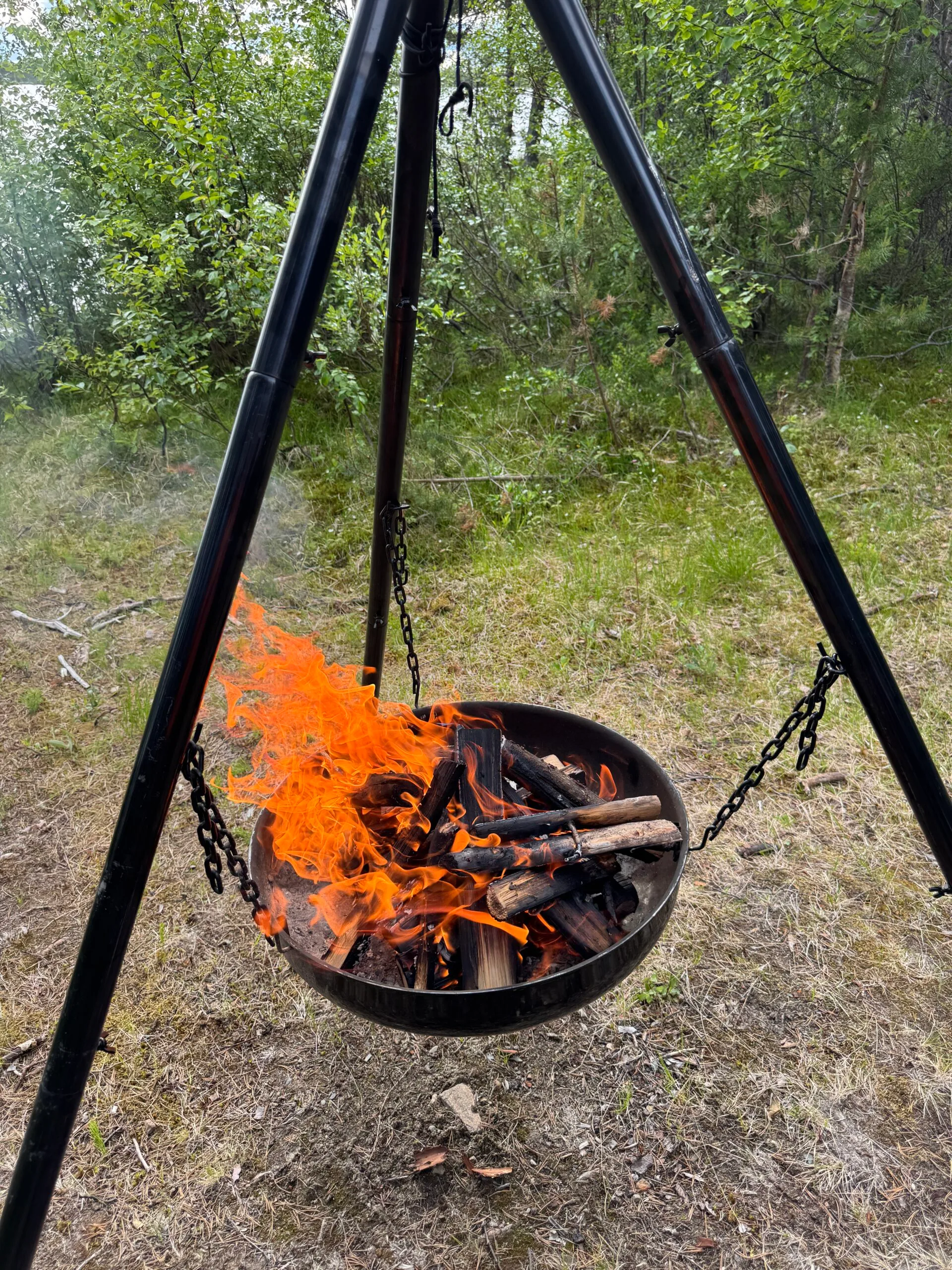Jakten på den perfekta portabla eldstaden
