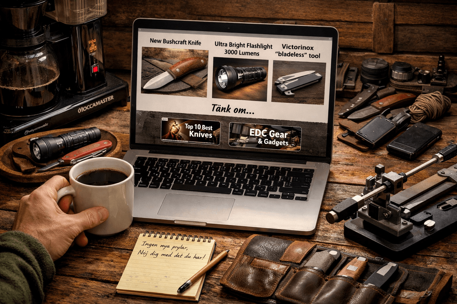 Nyårslöftet: Att nöja sig med det man har