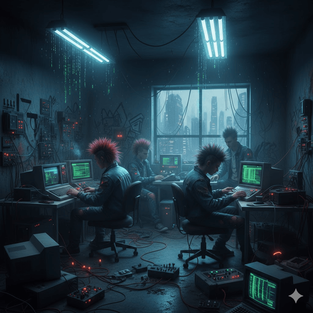 Välkommen till 80-talets hackerfilm – fast på riktigt