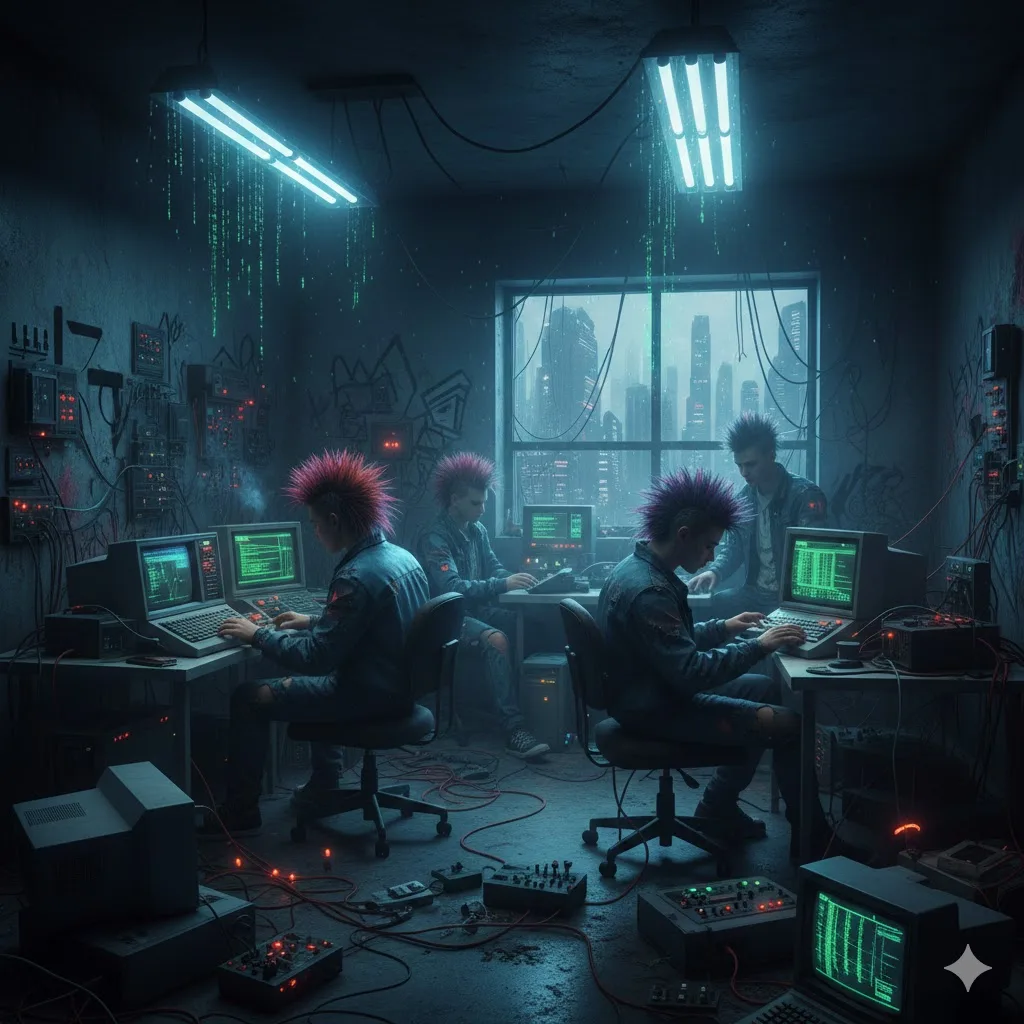 Välkommen till 80-talets hackerfilm – fast på riktigt