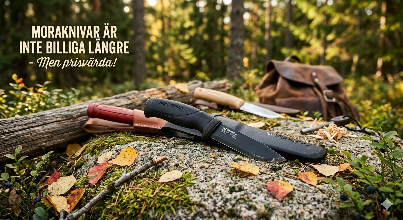 Moraknivar är inte billiga längre – men prisvärda!